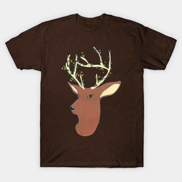 Forest Spirit T-Shirt by DoodlesAndStuff